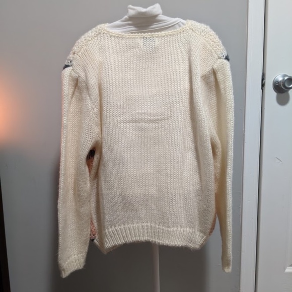 Vintage Koret Sweater Hand Knit Secretary Geek - Picture 4 of 4